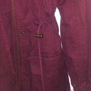 Hooded Long Sleeve Jacket